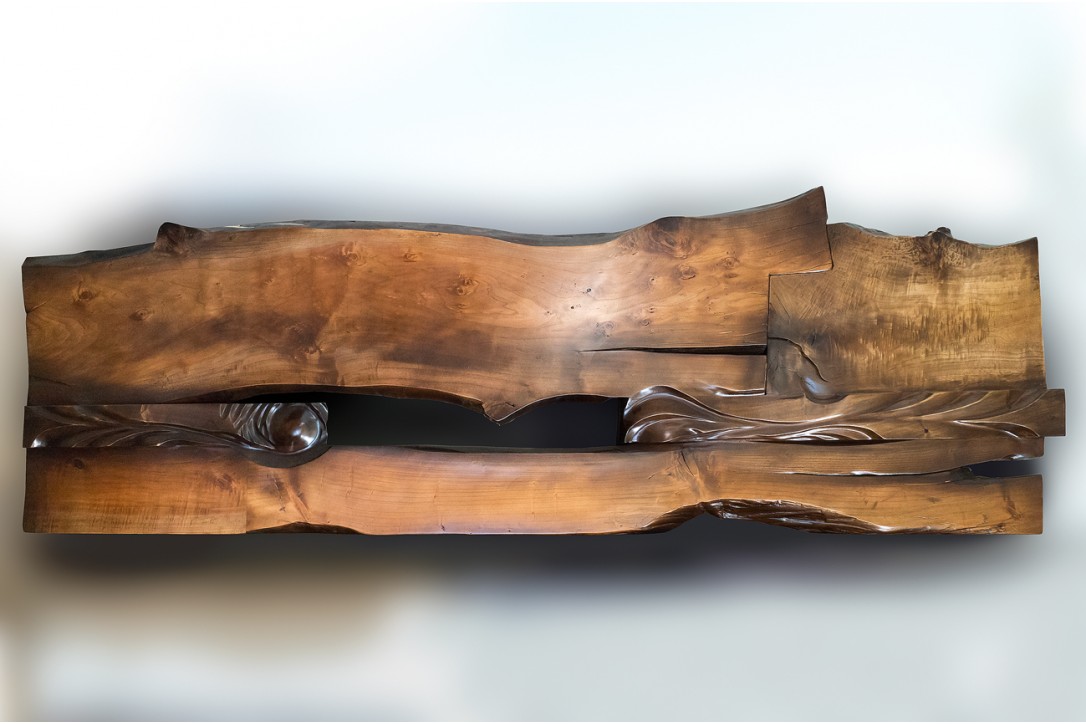 Solid Poplar Wood Bed №2