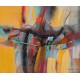 Impression I - Peinture abstraite par Peter Bajlekov