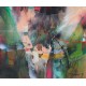 Impression V - Peinture abstraite par Peter Bajlekov