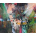 Impression V - Peinture abstraite par Peter Bajlekov