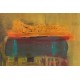 Composition I - Abstract painting by Peter Bajlekov