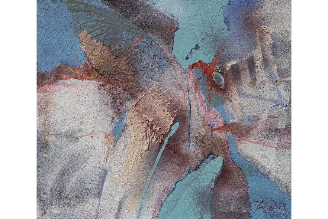 Antique - Peinture abstraite par Peter Bajlekov